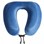 Подушка под шею для путешествий Cabeau Evolution, синяя, фото 2