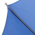 Зонт складной Unit Fiber с большим куполом, ярко-синий, фото 5