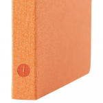Ежедневник Melange, недатированный, оранжевый, уценка, фото 3