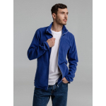 Куртка флисовая мужская Twohand, синяя, фото 3