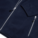 Куртка флисовая мужская Twohand, темно-синяя, фото 2