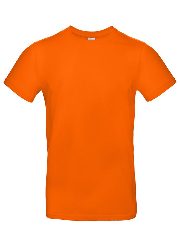 Футболка мужская E190, оранжевая - купить оптом