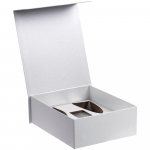 Коробка Fizz с ложементом под бокалы для шампанского, белая, фото 1