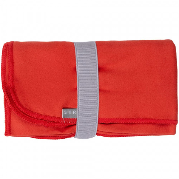 Спортивное полотенце Vigo Medium, красное - купить оптом