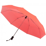 Зонт складной Manifest Color со светоотражающим куполом, красный, фото 2
