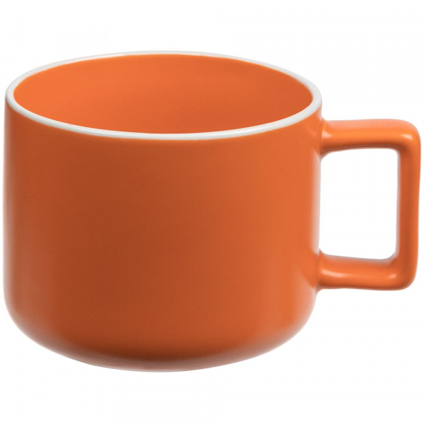 Чашка Fusion, оранжевая - купить оптом
