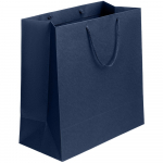 Пакет бумажный Porta, большой, синий - купить оптом