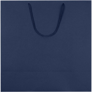 Пакет бумажный Porta, большой, темно-синий - купить оптом