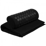 Массажный коврик с подушкой Akuna, черный, фото 1