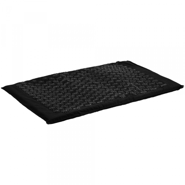 Массажный коврик с подушкой Akuna, черный - купить оптом
