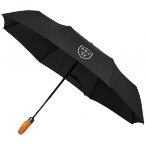 Складной зонт «СКА», черный - купить оптом