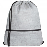 Рюкзак-мешок с карманом Hard Work, фото 1