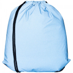 Рюкзак-мешок Manifest Color из светоотражающей ткани, синий, фото 3