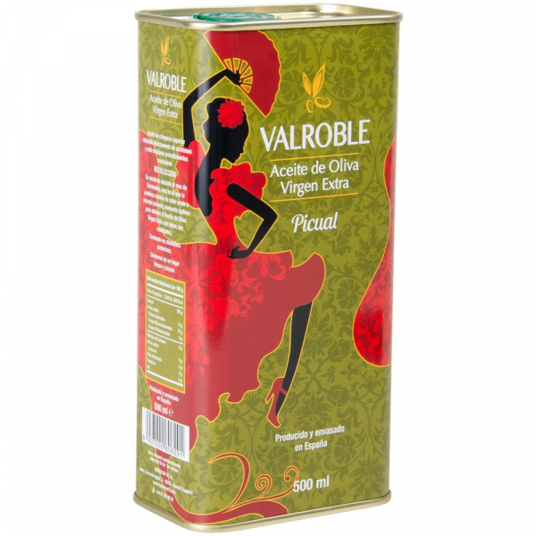 Масло оливковое Valroble Picual, в жестяной упаковке - купить оптом