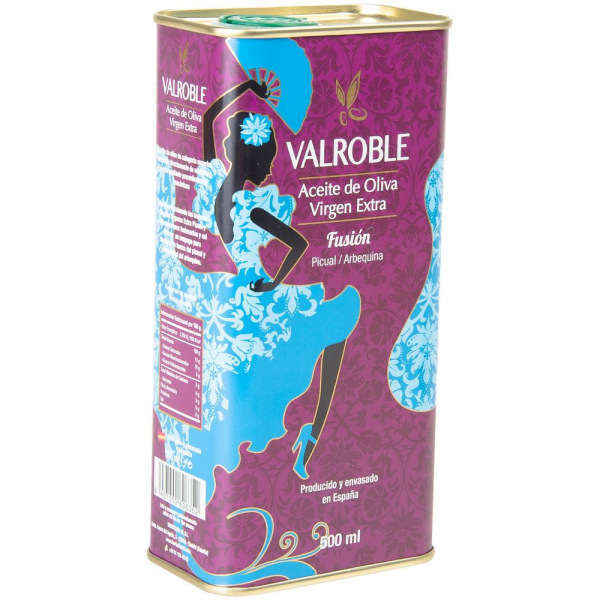 Масло оливковое Valroble Fusion, в жестяной упаковке - купить оптом