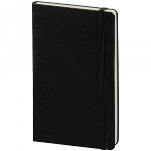 Записная книжка Moleskine Classic Large, в клетку, черная - купить оптом