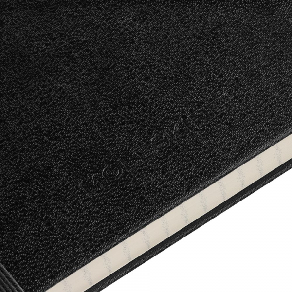 Записная книжка Moleskine Classic Large, в клетку, черная - купить оптом