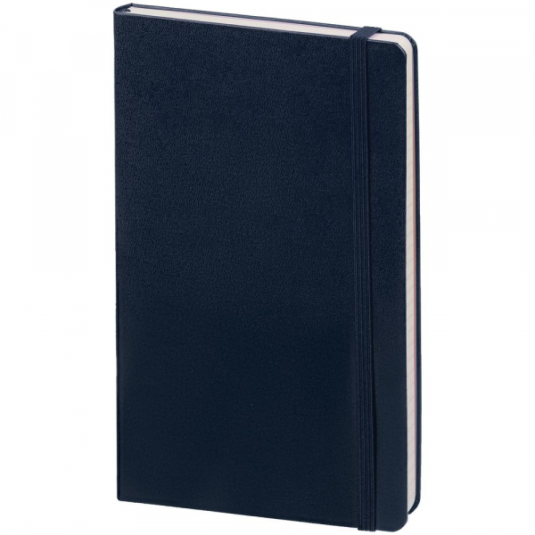 Записная книжка Moleskine Classic Large, в линейку, синяя - купить оптом