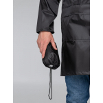 Дождевик с карманами «Мантия величия», черный, фото 4