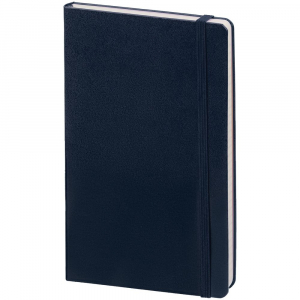 Записная книжка Moleskine Classic Large, в клетку, синяя - купить оптом