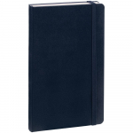 Записная книжка Moleskine Classic Large, в клетку, синяя, фото 2