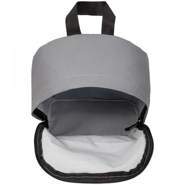 Рюкзак детский Manifest из светоотражающей ткани, серый - купить оптом