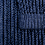 Плед Shirr, темно-синий (сапфир), фото 2