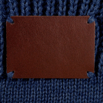 Плед Shirr, темно-синий (сапфир), фото 3