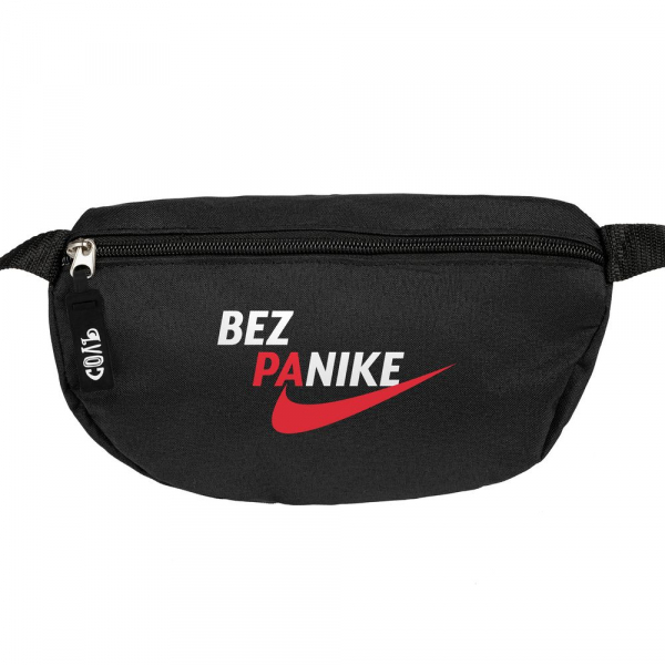Поясная сумка Bez Panike, черная - купить оптом