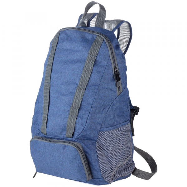Складной рюкзак Bagpack, синий - купить оптом