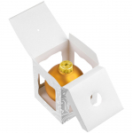 Елочный шар Gala Night Matt в коробке с тиснением, золотистый, 8 см, фото 4
