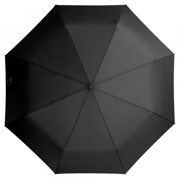 Зонт складной Comfort, черный - купить оптом