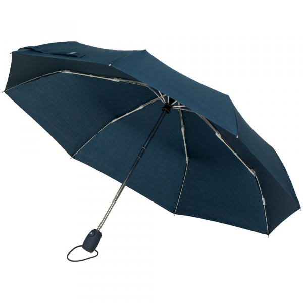 Зонт складной Comfort, синий - купить оптом