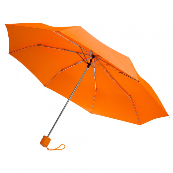 Зонт складной Basic, оранжевый - купить оптом