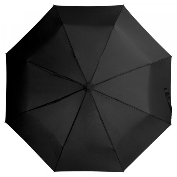 Зонт складной Basic, черный - купить оптом