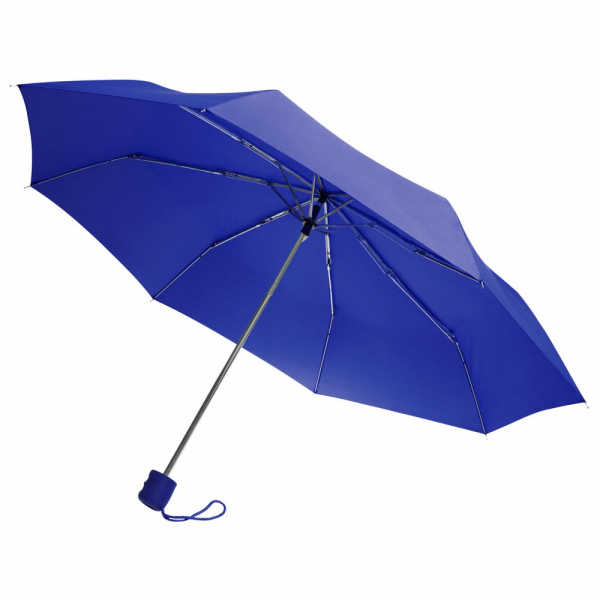 Зонт складной Basic, синий - купить оптом