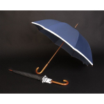 Зонт-трость светоотражающий Reflect, синий, фото 5