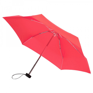 Зонт складной Five, светло-красный - купить оптом