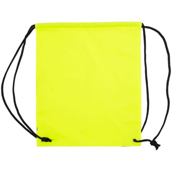 Рюкзак-мешок Manifest Color из светоотражающей ткани, желтый неон, уценка - купить оптом