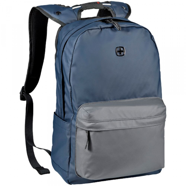 Рюкзак Photon с водоотталкивающим покрытием, голубой с серым - купить оптом