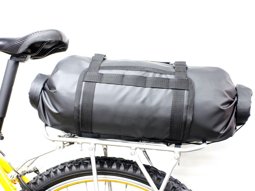 Cумка на багажник BikePaсking 17, черная - купить оптом
