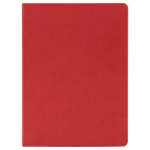 Блокнот Scope, в линейку, красный, с белой бумагой, фото 1