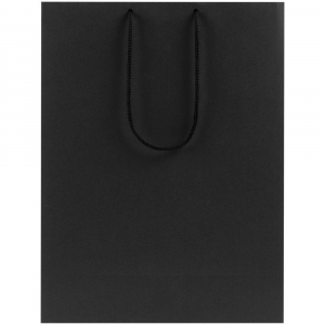 Пакет бумажный Porta XL, черный - купить оптом