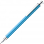 Ежедневник Magnet с ручкой, серый с голубым, фото 5