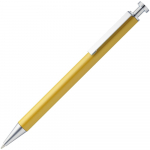 Ежедневник Magnet с ручкой, серый с желтым, фото 5