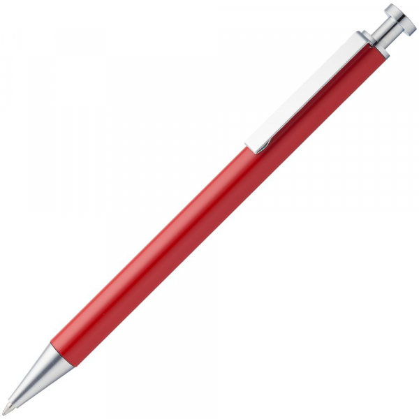 Ежедневник Magnet с ручкой, серый с красным - купить оптом