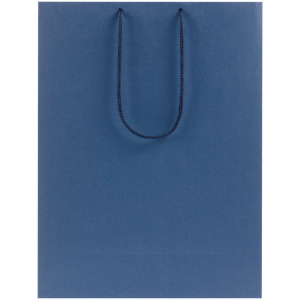Пакет бумажный Porta XL, синий - купить оптом