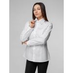 Рубашка женская с длинным рукавом Collar, белая, фото 3
