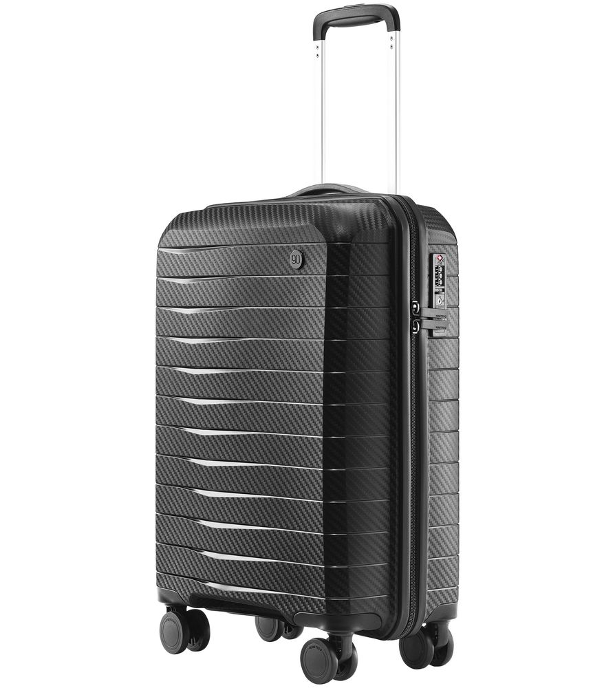 Чемодан Lightweight Luggage S, черный - купить оптом