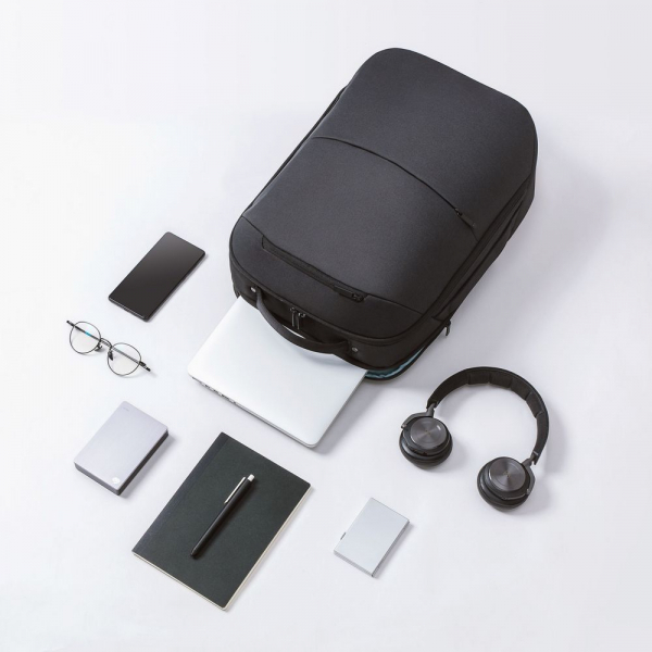 Рюкзак Multitasker Business Travel, черный - купить оптом
